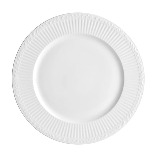 Countryside White Bone China Dinner Plate