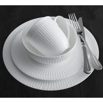 Countryside White Bone China Dinnerware Set