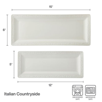 Italian Countryside® 30th Anniversary Set of 2 Bread Trays