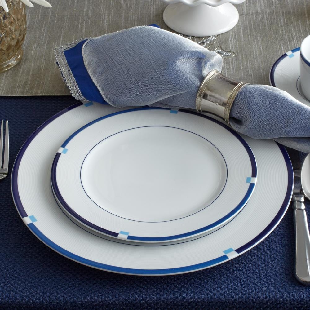 Jet Set Blue Dinnerware Set