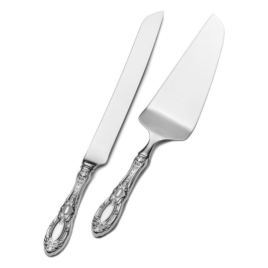 King Richard Sterling Wedding Cake Knife and Server Set
