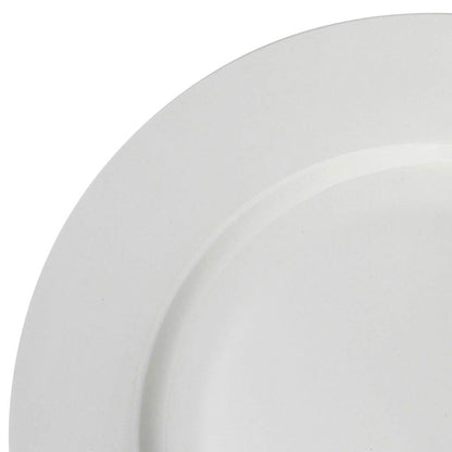 Lucerne White Dinner Plate
