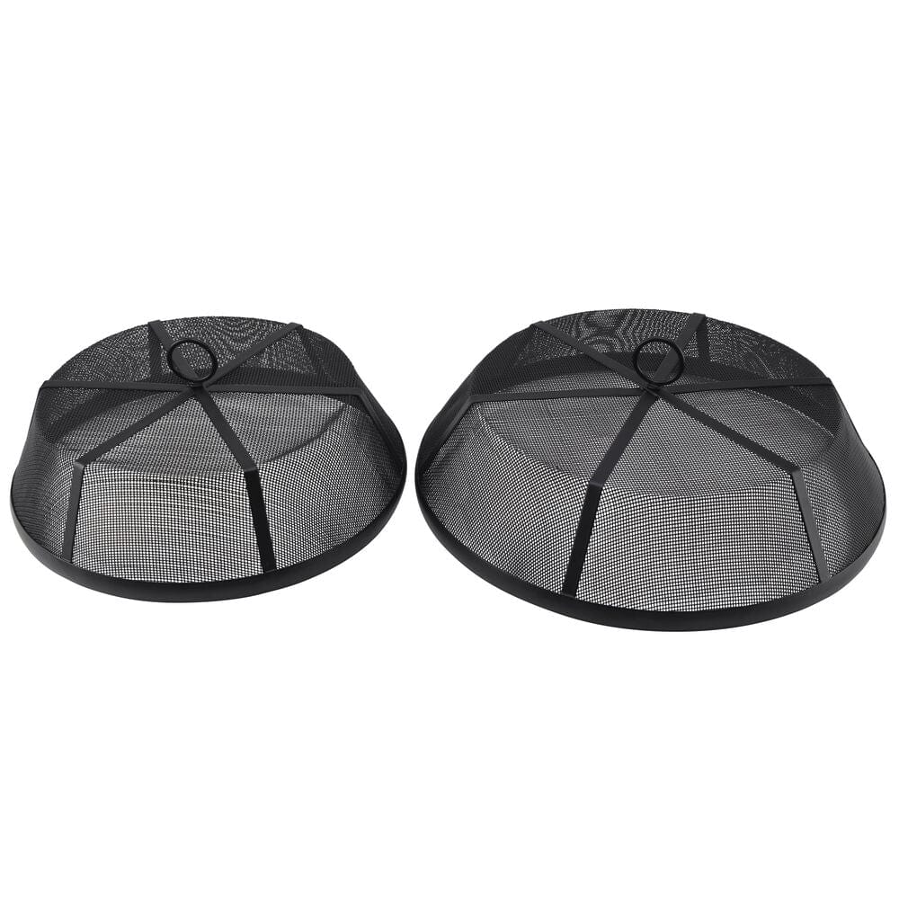 Set of 2 Mesh Outdoor Tray Food Covers