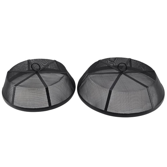 Set of 2 Mesh Outdoor Tray Food Covers