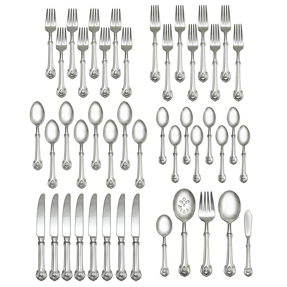 Napoleon Bee 45 Piece Flatware Set, Service for 8