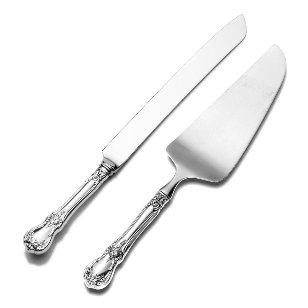 Old Master Sterling Wedding Cake Knife and Server Set