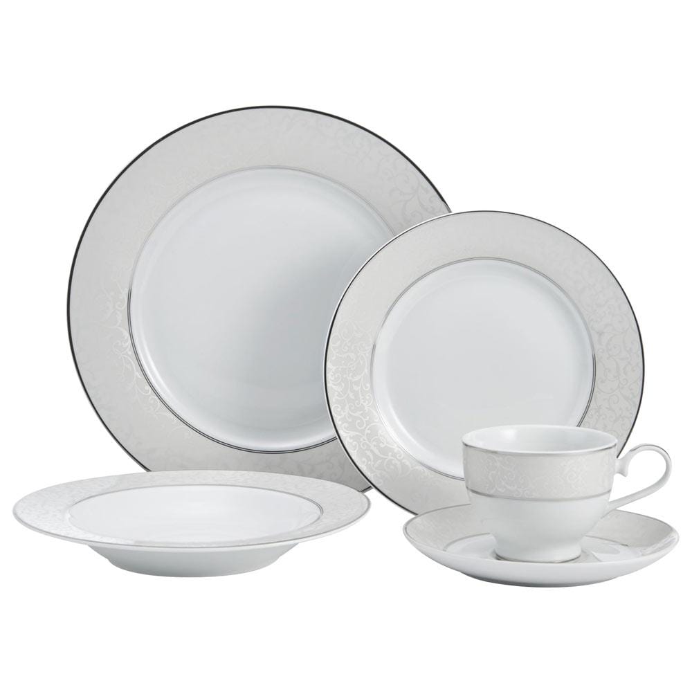 Parchment 40 Piece Dinnerware Set, Service for 8
