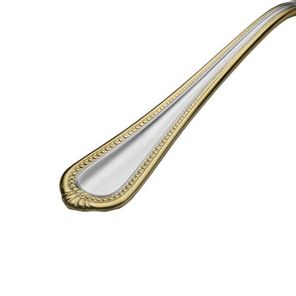 Regent Bead Gold 65 Piece Flatware Set, Service for 12