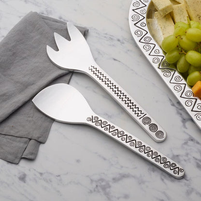 Reggae Salad Server Set