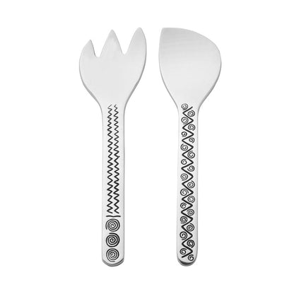 Reggae Salad Server Set