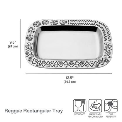 Reggae Rectangular Serve Tray