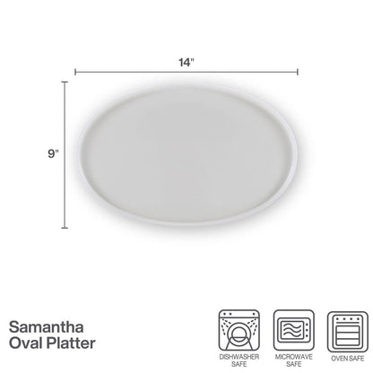 Samantha Oval Platter