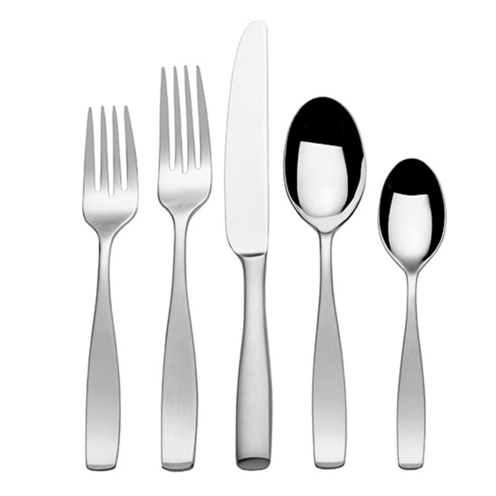 Satin Loft 65 Piece Flatware Set, Service for 12