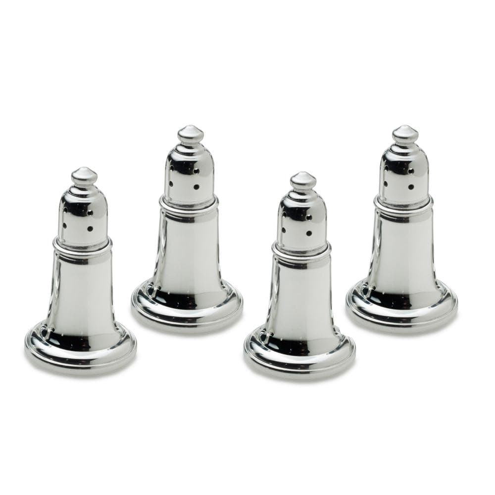 Pewter Salt & Pepper Shakers, Set of 4 - Thumbnail 2