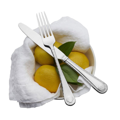 Shell 45 Piece Flatware Set, Service for 8