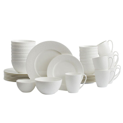 Stanton 40 Piece Dinnerware Set, Service for 8