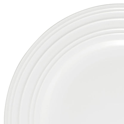Swirl Bone 36 Piece Dinnerware Set, Service for 6