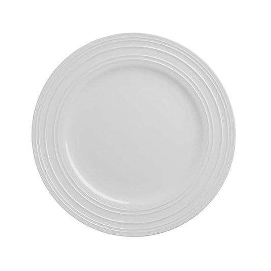 Swirl Bone Dinner Plate