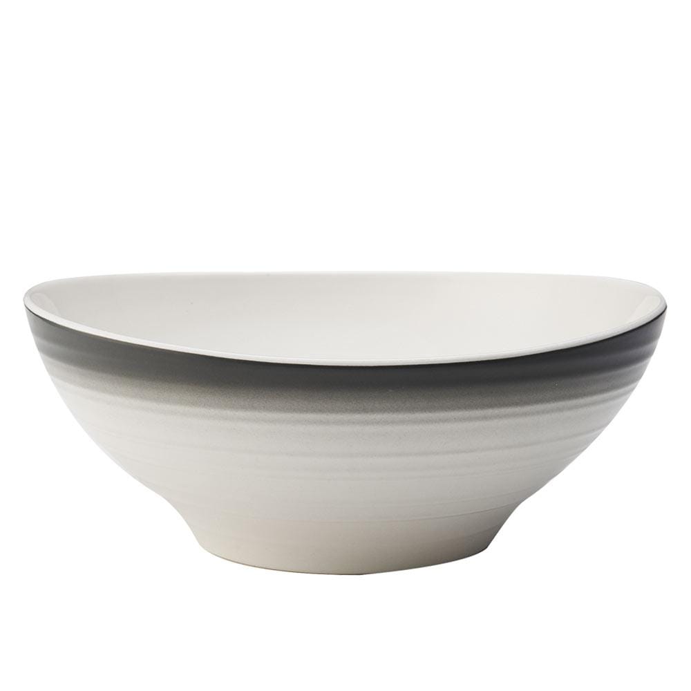 Swirl Ombre Graphite Vegetable Bowl