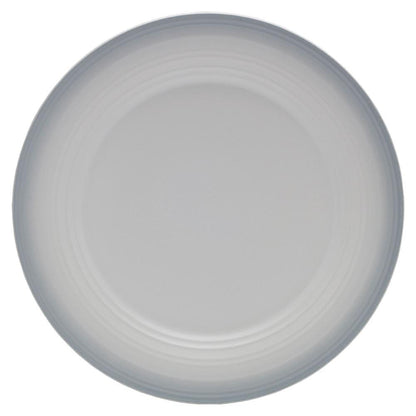 Swirl Ombre Grey Round Platter