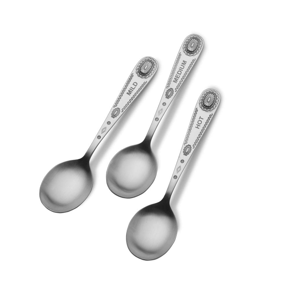 Taos Set of 3 Salsa Spoons