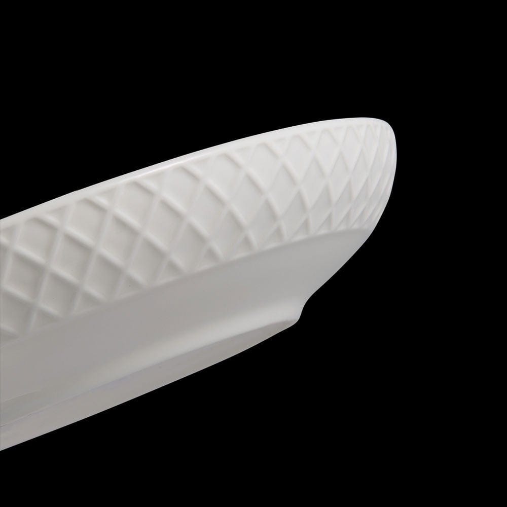 Trellis White Set of 4 Pasta Bowls