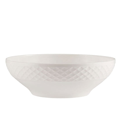 Trellis White Vegetable Serve Bowl