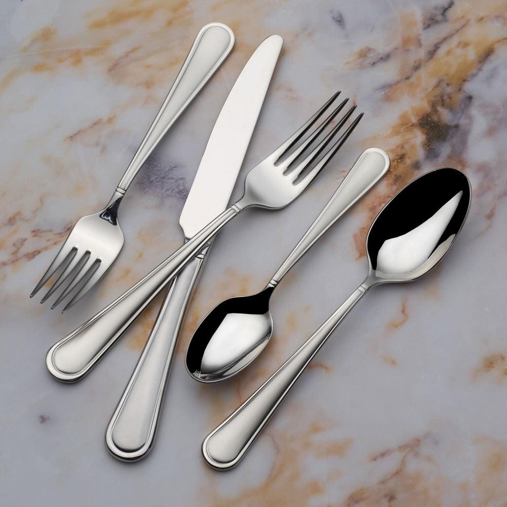 Virtuoso Frost 65 Piece Flatware Set, Service for 12