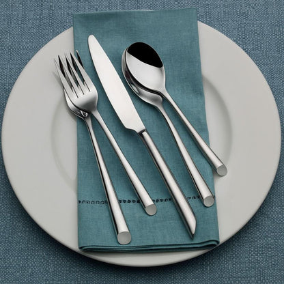 Wave Forged 20 Piece Flatware Set, Service for 4